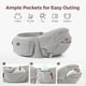 thumbnail image 3 of Momcozy Cangurera Portabebé Mochila 2 En 1 Con Asiento Bebé, Enfriamiento Canguro Bebé Transpirable, 3 of 9