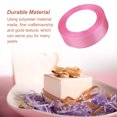thumbnail image 1 of Gift Wrap Ribbon Wedding Decorations Clothes Making Supply DIY Craft Accessories Light-weight Polyester Ribbons for Ornaments Dark Pink 79, 1 of 6