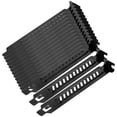 thumbnail image 1 of Computer Case Expansion Slot Cover 20Pcs Metal Ventilation Deflector For DIY Assembly Black Heat Dissipation Solution, 1 of 4