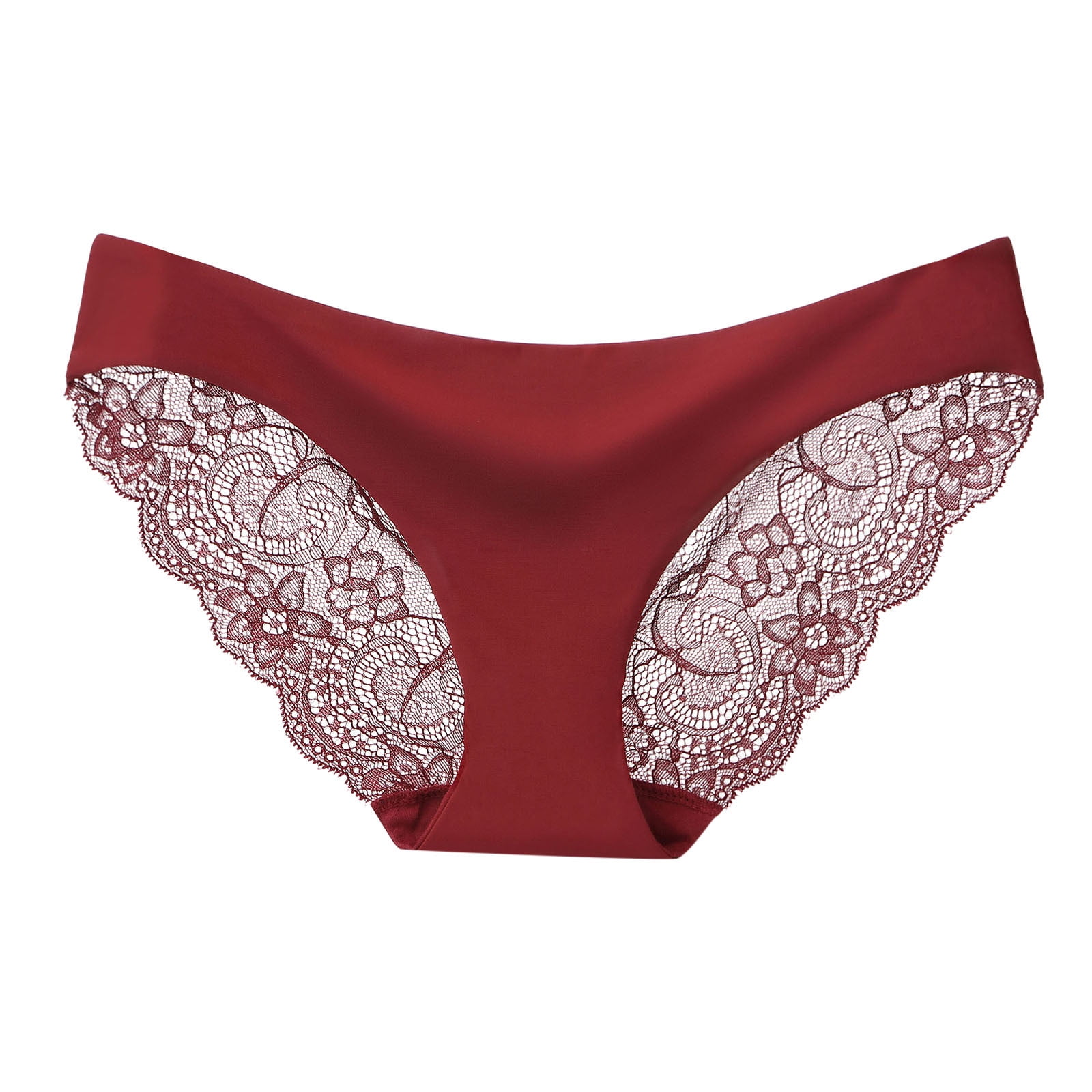adviicd Lingerie for Women Women's 362° Stretch Underwear Red Small 