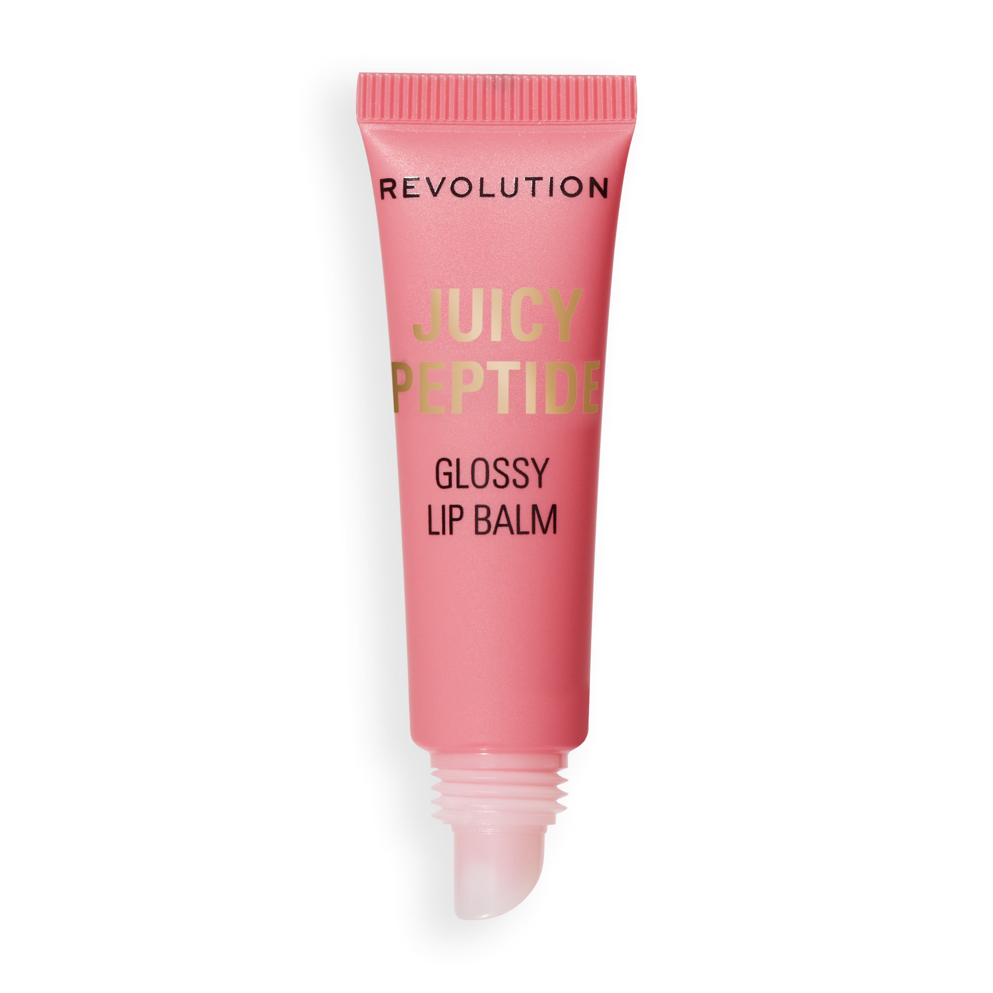 Revolution Juicy Peptide Hydrating Moisturizing Lip Balm with Peptides, Mai Tai Pink