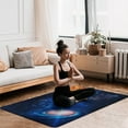 thumbnail image 4 of 3D Fantasy Starry Sky Galaxy Carpet Style Living Room Bedroom Soft Comfy Rug Modern 3d Entry Mats Household, 4 of 7