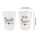 thumbnail image 3 of 12pcs Team Bride Plastic Cup Hen Party Translucent Cups Set, 3 of 5