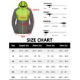 thumbnail image 7 of Little Donkey Andy Women's Lightweight Thermal Running Jacket Hybrid Quilted Full Zip Golf Jacket with Hood Rose Heather S, 7 of 7