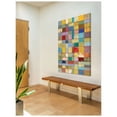 thumbnail image 5 of "Color Pattern II" Painting Print on Wrapped Canvas, 5 of 7