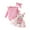 A135-Light Pink, variant on Hessimy Newborn Infant Baby Girl Solid Ruffle Romper Bodysuit Jumpsuit Casual Clothes One Piece Outfit,Comfy(Red