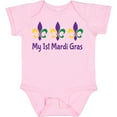 thumbnail image 3 of Inktastic My 1st Mardi Gras Fleur De Lis Boys or Girls Baby Bodysuit, 3 of 5