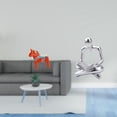 thumbnail image 2 of Adorno Coleccionable De Caballo De Dala Sueco. Figura De Caballo De Dala, Escultura Animal Para Sala De Estar, Entrada, Armario, Decoración Del Hogar. Estatua Creativa De Pensador Abstracto,, 2 of 8