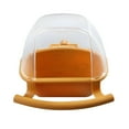thumbnail image 2 of BESTSKY Birds Cage Hanging Feeding Cup No Mess Birds Feeder Box Plastic Food Water Dispenser Bowl for Parrot Cockatiel Small Birds Bird Water Dispenser, 2 of 7