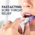 thumbnail image 2 of Vicks VapoCool Sore Throat Drops With Benzocaine & Menthol, Over-the-Counter Medicine, 16 count, 2 of 8