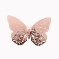 thumbnail image 5 of Balsa Circle 12 Rose Gold 4.6" 3D Butterfly Wall Decals DIY Crafts Removable Stickers, 5 of 7