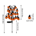 thumbnail image 2 of Halloween Solar Lights Outdoor, 1 Pack Pumpkin Solar Lights Outdoor, Halloween Stake Lights for Yard Garden Lawn, Holiday Halloween Decorations Outdoor Lights, 2 of 7