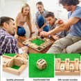 thumbnail image 6 of Shut The Box-Wooden Dice Board Game, Funny Family Shut The Box Game 2-4 Player, Board Games Gift for Family and Friends, Educational Table Math Games for Holiday, Party and Classroom, 6 of 6