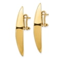 thumbnail image 2 of Auriga Fine Jewelry 14K Yellow Gold Drop Earrings for Women (L- 1.42 inch, W- 0.3 inch), 2 of 6