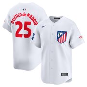 Men's Nike White Atletico de Madrid 2025 Soccer x MLB Limited Jersey