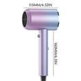 thumbnail image 2 of Zeceouar Blue Light Hair Care Gradient Hair Dryer Electric Hair Dryer Household Constant Temperature Cold and Hot Hair Dryer Silent Hair Dryer, 2 of 7