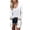 White, variant on Vedolay Sweaters for Women Knit Button Cardigan Long Sleeve Thick Open Front Sweater AG,L