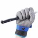 thumbnail image 3 of Scienceny Guantes de seguridad individuales a prueba de rayones más mitones de trabajo con anillo de acero PE Artesanía, 3 of 6