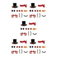 thumbnail image 3 of ZheElen Cute Easy To Apply Remove Christmas Window Stickers Wide Application Door Decal Christmas snowman 5Set, 3 of 6