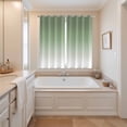 thumbnail image 3 of Sage Green Kitchen Curtains 63 Inch Length, Farmhouse Sage Green Ombre Grommet Top Bedroom Living Room Curtains, Light Filtering Cafe Curtain Drapes 2 Panels Set 84''x63'', 3 of 9