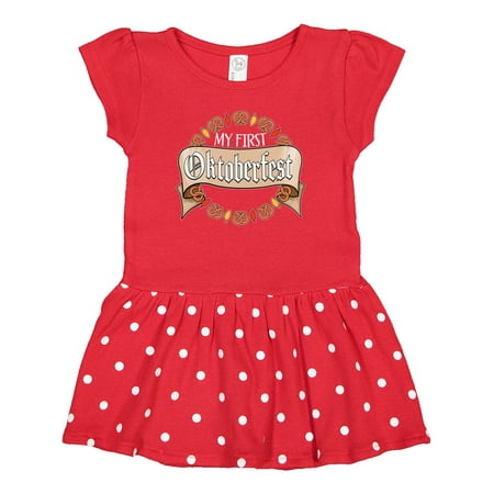 

Inktastic My First Oktoberfest Gift Baby Girl Dress