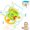 Beige, variant on Orzbow Sensory Teething Toys for Babies, Baby Montessori Toys 3-6-12-19 Months, Infant Teethers Relief Chew Toys, Silicone Baby Rattle Toys - Early Development Toy for Toddlers, BPA Free, Blue