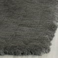 thumbnail image 3 of SAFAVIEH Paris Darwin Plush Polyester Shag Runner Rug, Titanium, 2'3" x 12', 3 of 6