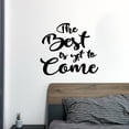 thumbnail image 2 of Handmadetneonsign The Best is Yet Words Metal Wall Art Light, Letters Quote Sayings Metal Sign Wall Decor, Home Metal Decor, 2 of 5