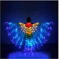 thumbnail image 4 of Alas LED Disfraz de Halloween para Mujeres Niñas Alas de ángel Iluminan Alas de Hada con Palos telescópicos Alas de Isis para Adultos y niños Multicolor, 4 of 5