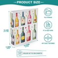 thumbnail image 3 of FORMRS 3 Ring Binder 1.5 inch with Pockets Set of 2 Clip Board 200 Sheets Capacity, Heart Bottles, 3 of 8