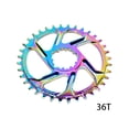 thumbnail image 2 of Soidarity Platos y bielas de bicicleta de montaña de Metal, bandeja de un solo disco para montar en bicicleta al aire libre, modificación de reparación, Ciclismo 36T Soidarity OD028067-03, 2 of 6