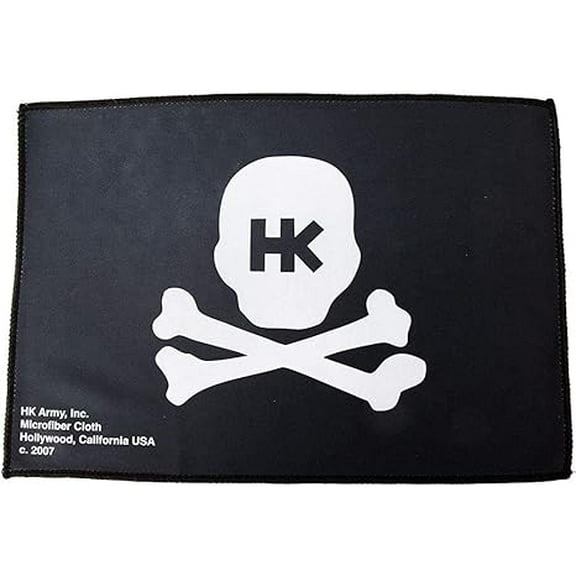 HK Army Microfiber Paintball Goggle Rag - HK Skull