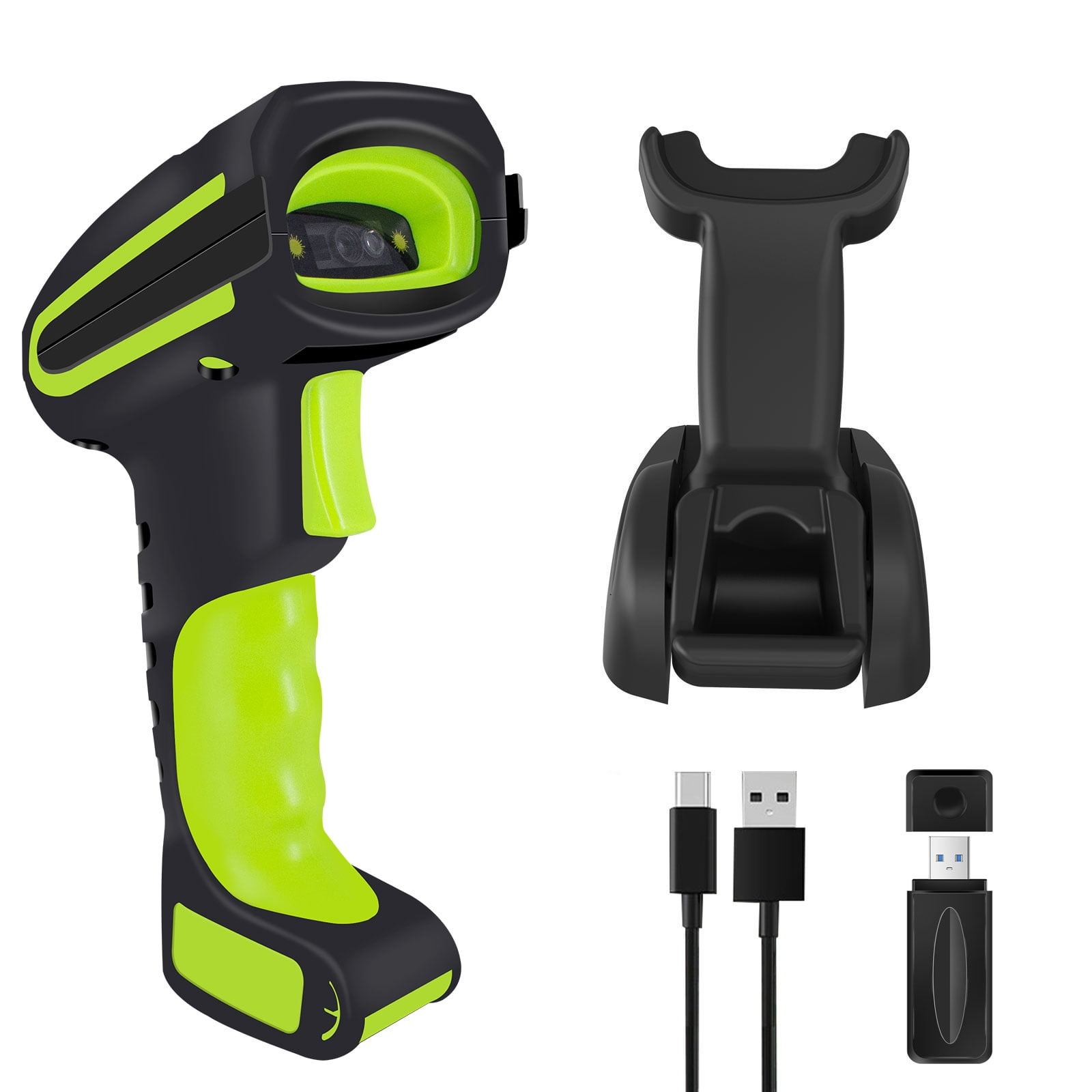 2D Wireless Barcode Scanner, Extreme Drop Resistance Heavy Duty