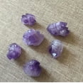 thumbnail image 5 of MATROOY 100g Natural Amethyst Rough Quartz Crystal Mineral Specimens Healing Stone, 5 of 5