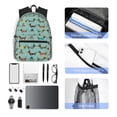 thumbnail image 4 of Disketp Dachshund Dog Puppy Mochila Ligera Clásica con Múltiples Bolsillos, Mochila Casual para Hombre y Mujer, Ideal para Escuela, Trabajo y Viajes, 4 of 6