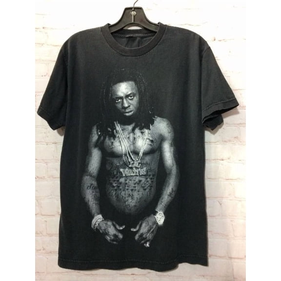 Lil Wayne Graphic Unisex T-Shirt Gift For Fan,Charcoal Color,Size 3XL