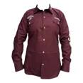 thumbnail image 2 of Camisa Wrangler Bordada Lisa Algodón Premium Para Hombre, 2 of 4