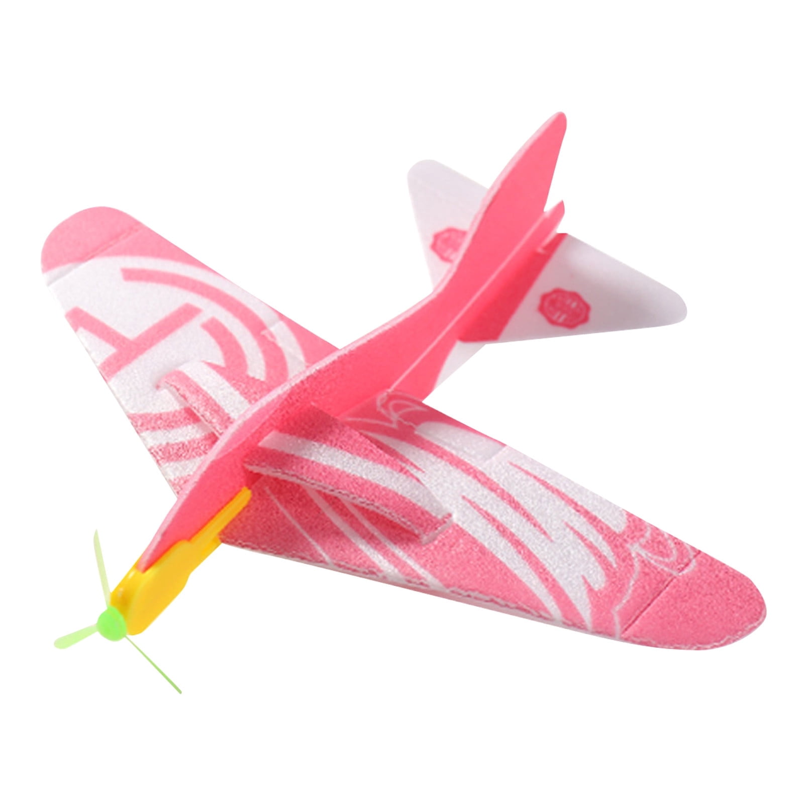World War 2 Fighter Plane Gliders - Set Of 12 Large 16 Inch Foam Airplane Toys