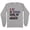 Grey, variant on a Lot of Kamala Going on Long Sleeve Shirt Unisex Large Grey