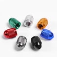 thumbnail image 2 of Aluminum Bicycle Tire Threshold Hat Cover Dustproof Bike Valve Nozzle, 2 of 11