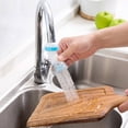thumbnail image 4 of Matsuzay Filtro de extensión de grifo de agua ajustable de 360 ​​grados, grifo de agua de ducha, extensor de grifo de baño, accesorios de cocina Juegos de accesorios de baño Azul Matsuzay JJ16856-03, 4 of 6