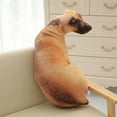 thumbnail image 4 of keepw 3D Puppy Shape Throw Pillow Realistic Comfortable And Soft Suitable For All Ages wolfdog, 4 of 6