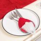 thumbnail image 5 of sweethay Cubierta de cubiertos de Navidad, vajilla de dibujos animados, bolsillo de tela, soportes para cubiertos, cocina, restaurante, vacaciones, cena, Kits de decoración para fiestas Gris sweethay HA070439-02, 5 of 6