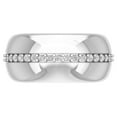 thumbnail image 2 of Araiya Fine Jewelry 14K White Gold Diamond Band Ring (1/3 cttw, I-J Color, I2-I3 Clarity), Size 7, 2 of 7