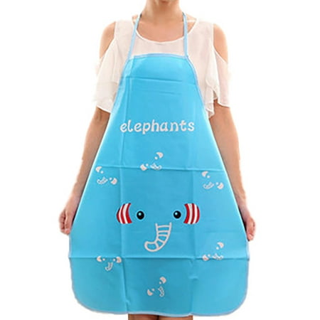 

Kitchen Apron Cartoon Adjustable Patterned Cooking Apron Chef Apron for Women