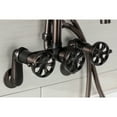 thumbnail image 3 of Kingston Brass AE8455RX Belknap Wall Mount Clawfoot Tub Faucet, Oil Rubbed Bronze, 3 of 7