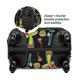 thumbnail image 2 of Fotbe Bright Mushrooms Funda Protectora para Equipaje, Antirrayones y Resistente a la Suciedad, Compatible con Maletas de 18 a 32 Pulgadas-X-Large, 2 of 7