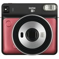 thumbnail image 2 of Fujifilm Instax Square SQ6 Instant Film Camera Bundle With 3x Fuji-Film Instax Square Twin Pack Instant Film (60 Exposures) + Cleaning Kit + More Accessoires - Ruby Red, 2 of 8