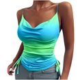 thumbnail image 2 of Viikei Womens Tank Top Camisoles for Women Plus Printed Vest Blouse Suspenders Tops, 2 of 4