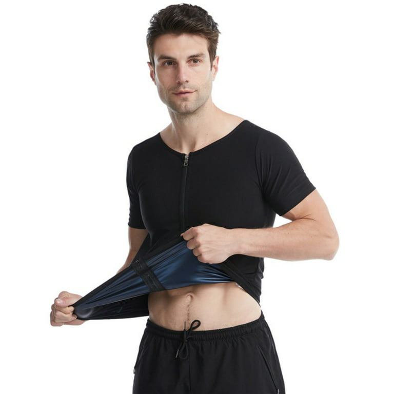 Sauna Heat Trapping Vest for Men Weight Loss Sauna Suit Sauna
